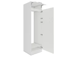 OPTIFIT Oslo214 Küchen-Geräteumbauschrank 60 cm Feinstruktur Weiß