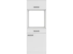 OPTIFIT Oslo214 Küchen-Geräteumbauschrank 60 cm Feinstruktur Weiß