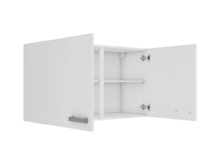 OPTIFIT Oslo214 Küchen-Oberschrank 100 cm Feinstruktur Weiß