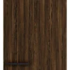 OPTIFIT Rimini409 Küchen-Oberschrank 50 cm Rillendekor Nussbaum