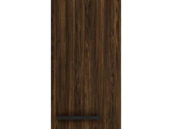 OPTIFIT Rimini409 Küchen-Oberschrank 30 cm Rillendekor Nussbaum
