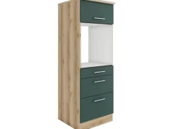 OPTIFIT Savona405 Küchen-Geräteumbauschrank 60 cm Steingrün