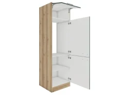 OPTIFIT Savona405 Küchen-Geräteumbauschrank 60 cm Steingrün