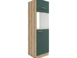 OPTIFIT Savona405 Küchen-Geräteumbauschrank 60 cm Steingrün