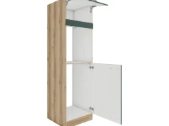 OPTIFIT Savona405 Küchen-Geräteumbauschrank 60 cm Steingrün