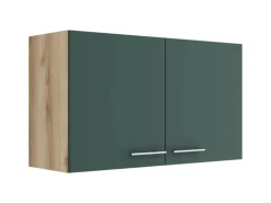 OPTIFIT Savona405 Küchen-Oberschrank 100 cm Steingrün