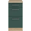 OPTIFIT Savona405 Küchen-Unterschrank 40 cm Steingrün