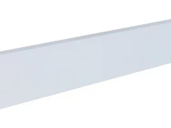 Optifit Sockelleiste mit Dichtung für OPTIkomfort 180 cm x 16,3 cm Weiß