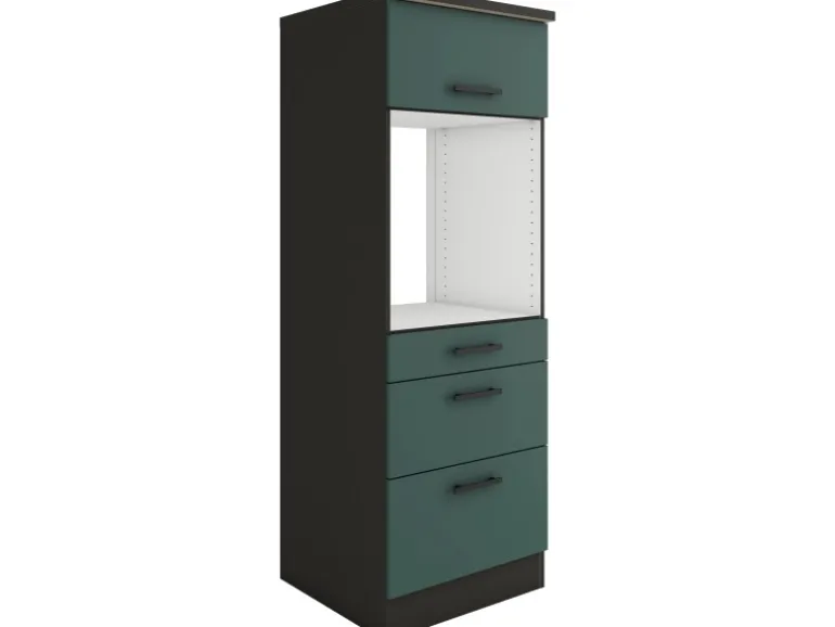 OPTIFIT Verona405 Küchen-Geräteumbauschrank 60 cm Steingrün