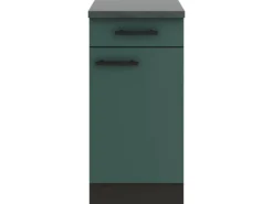 OPTIFIT Verona405 Küchen-Unterschrank 40 cm Steingrün