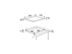 OPTIFIT Verona405 Küchenzeile 270 cm Steingrün