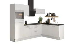 Optifit Winkelküche Optikoncept Rurik 270 cm Weiß