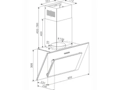 Optifit Winkelküche Optikoncept Rurik 270 cm Weiß