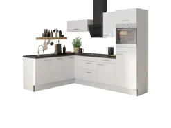 Optifit Winkelküche Optikoncept Rurik 270 cm Weiß