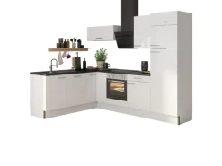 Optifit Winkelküche Optikoncept Rurik 270 cm Weiß