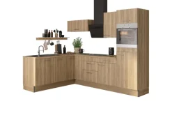 Optifit Winkelküche Optikoncept Erik 270 cm Wildeiche Nachb.