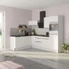 Optifit Winkelküche Optikoncept Arvid ohne E-Geräte 270 cm Weiß