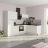 Optifit Winkelküche Optikoncept Rurik 270 cm Weiß