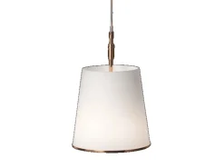 Orion Leuchten Hängeleuchte Konus 20 cm Messing Gold 1 x E27