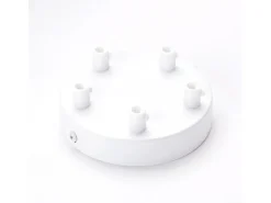 Orion Lightstyle Deckenbaldachin 5 Auslässe Weiß Ø 120 mm