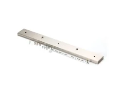 Orion Lightstyle Deckenbaldachin 3 Auslässe Silber 70 cm x 8 cm