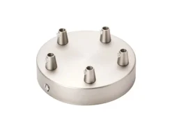 Orion Lightstyle Deckenbaldachin 5 Auslässe Silber Ø 120 mm