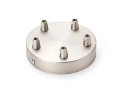 Orion Lightstyle Deckenbaldachin 5 Auslässe Silber Ø 120 mm