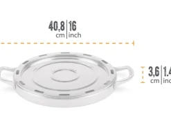 Petromax Backblech für Camping Backofen Edelstahl