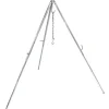 Petromax Dreibein-Set mit Kette & Haken D1 Stahl Aufstellhöhe 88 cm - 144 cm