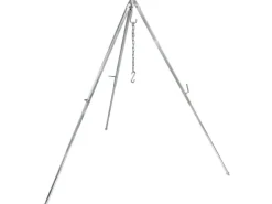 Petromax Dreibein-Set mit Kette & Haken D1 Stahl Aufstellhöhe 88 cm - 144 cm
