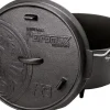 Petromax Dutch Oven FT9 Schwarz mit Standfüßen 7,5 l Ø 23,9 cm