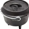 Petromax Dutch Oven FT1 Schwarz mit Standfüßen ca. 1,1 l