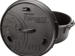 Petromax Dutch Oven FT4.5 Schwarz mit Standfüßen 3,5 l