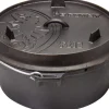 Petromax Dutch Oven FT12-T Schwarz mit planem Boden ca. 11,4 l