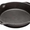 Petromax Feuerpfanne FP25H-T Schwarz mit 2 Henkeln Gusseisen Ø 25 cm