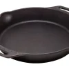 Petromax Feuerpfanne FP30H-T Schwarz mit 2 Henkeln Gusseisen Ø 30 cm