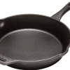 Petromax Feuerpfanne FP25-T Schwarz mit Stiel Gusseisen Ø 25 cm