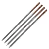 Petromax Grillspieße Klingenlänge 40 cm Holzgriff 4 Stück