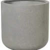 Pflanzgefäß Bargemon Ø 72 cm x 68,5 cm Grau