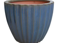 Pflanztopf 16 cm x Ø 19 cm Blau