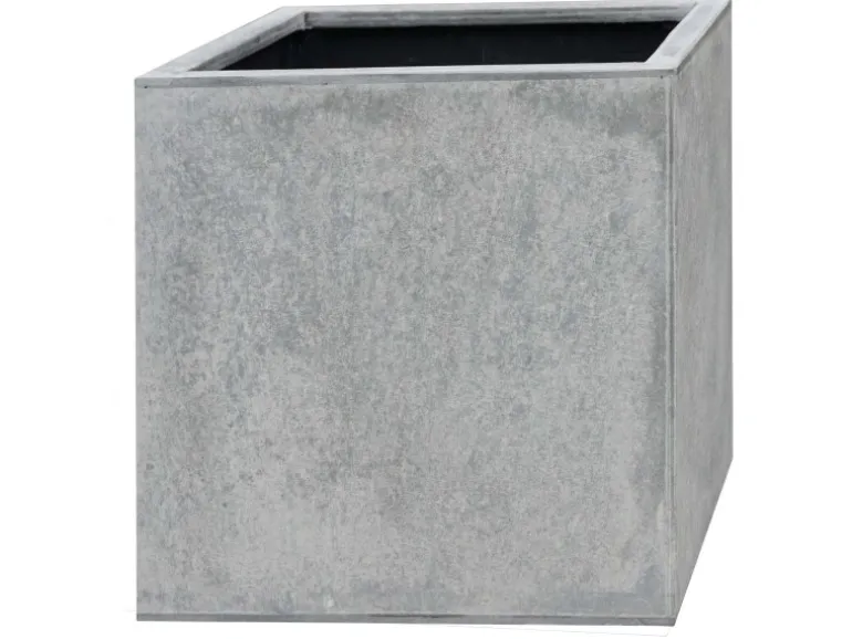 Pflanztopf 39 cm x 39 cm x 39 cm Grau