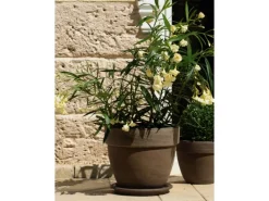 Pflanztopf Levante Ø 30 cm Basalt