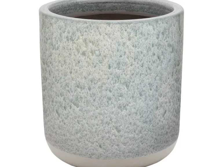 Pflanztopf Rund 37 cm x Ø 37 cm Grau