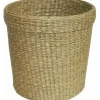 Pflanztopf Seegras mit PET-Einsatz Ø 29 cm x 28 cm Hellbraun