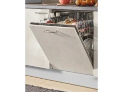 pino Küchenzeile 270 cm Beton Weißgrau Anschlag rechts 1 Geräteschrank