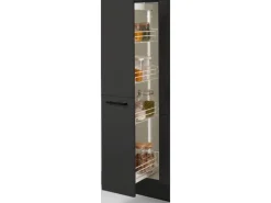 pino Küchenzeile 310 cm Grafit Anschlag links 2 Geräteschränke
