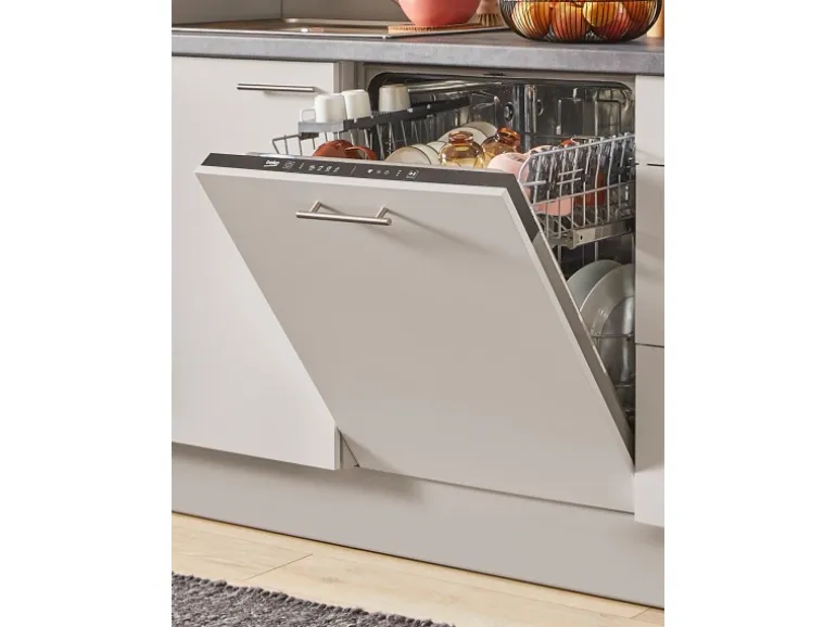 pino Küchenzeile 280 cm Kaschmirgrau Anschlag links 1 Geräteschrank
