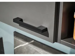 pino Küchenzeile 180 cm Lichtgrau Anschlag links 1 Geräteschrank