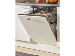 pino Küchenzeile 250 cm Weiß Anschlag links 1 Geräteschrank