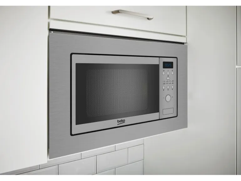pino Küchenzeile 240 cm Weiß Anschlag links 1 Geräteschrank